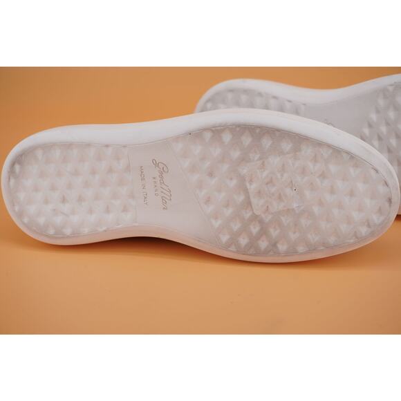 Good Man Brown Legend London Low Top Sneakers Size 9 New $275 White Sole Lace - Picture 5 of 12